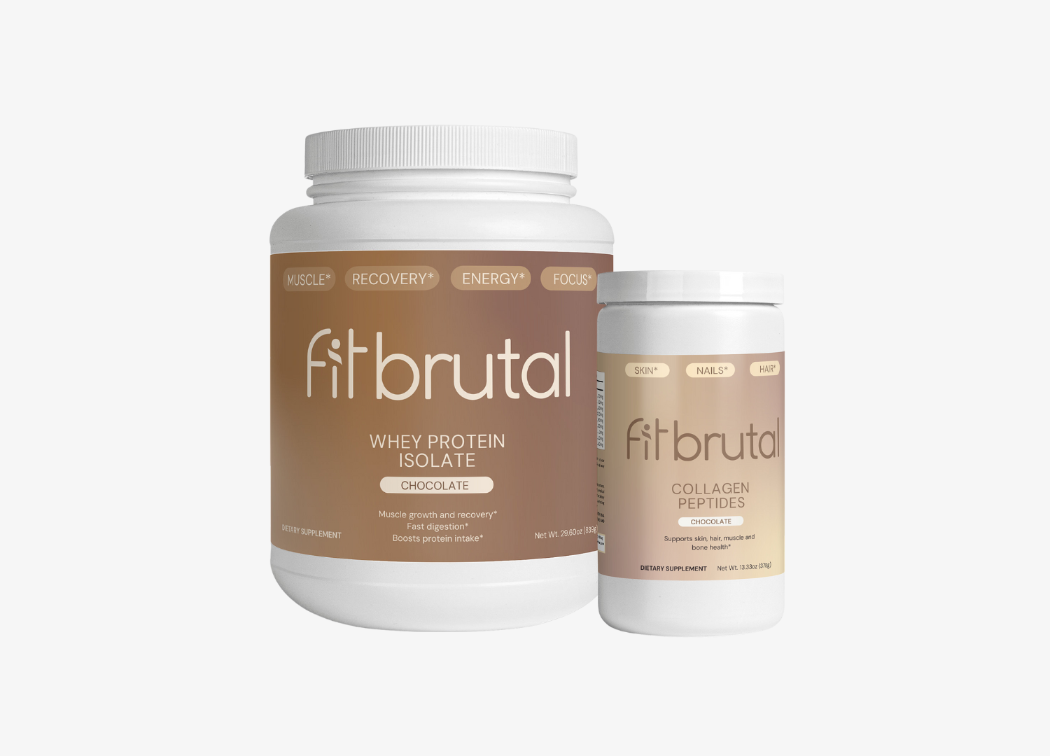 Duo Pack - Protein & Collagen (Chocolate)