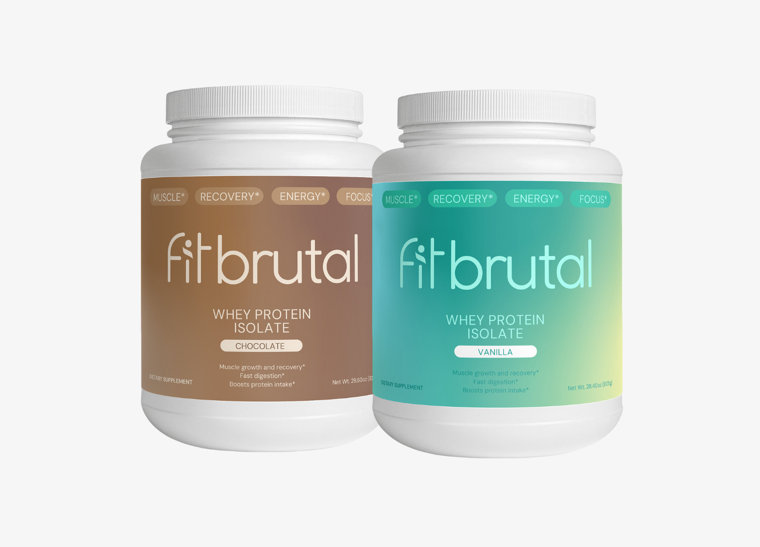 Duo Pack - Whey Protein Isolate