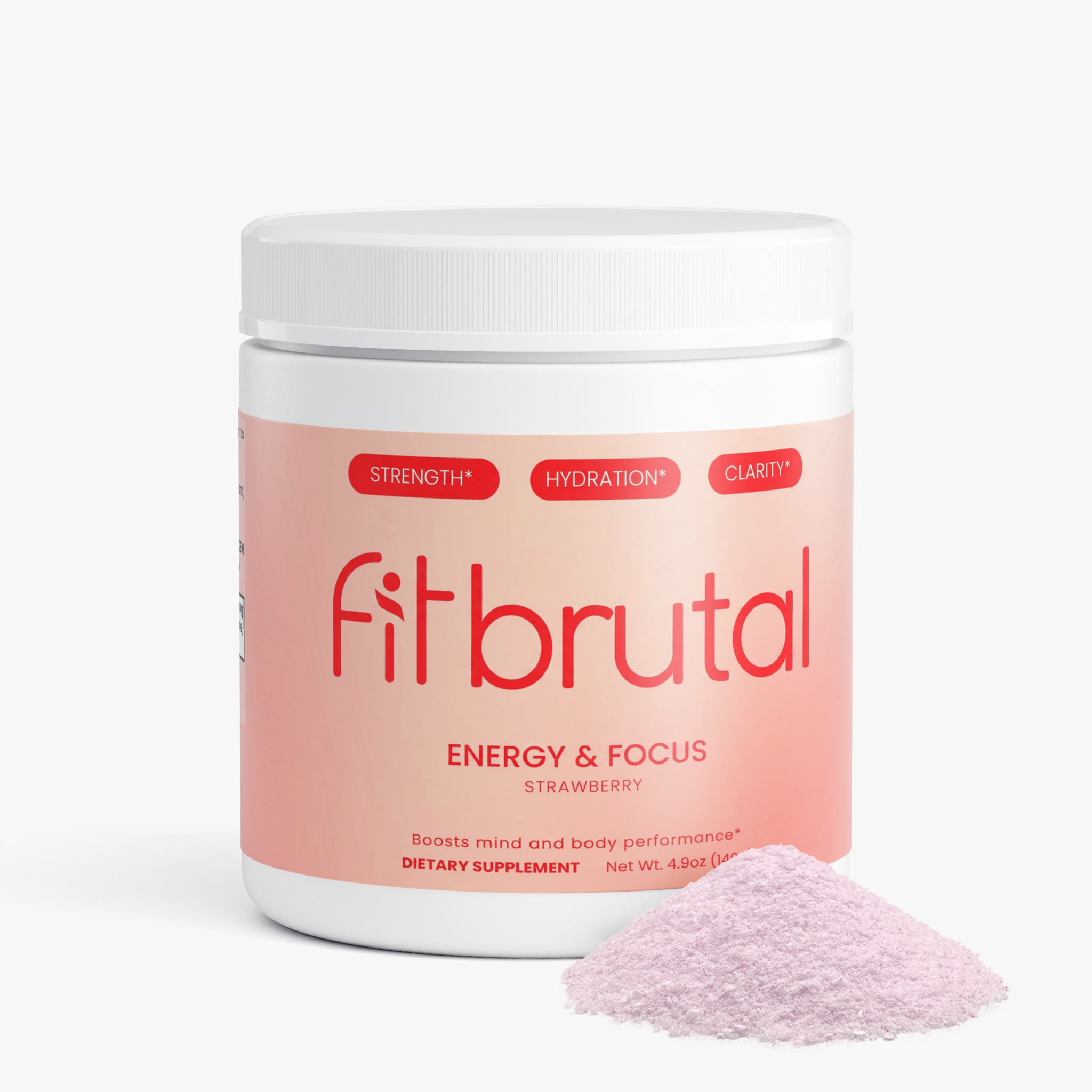 Energy Powder Strawberry