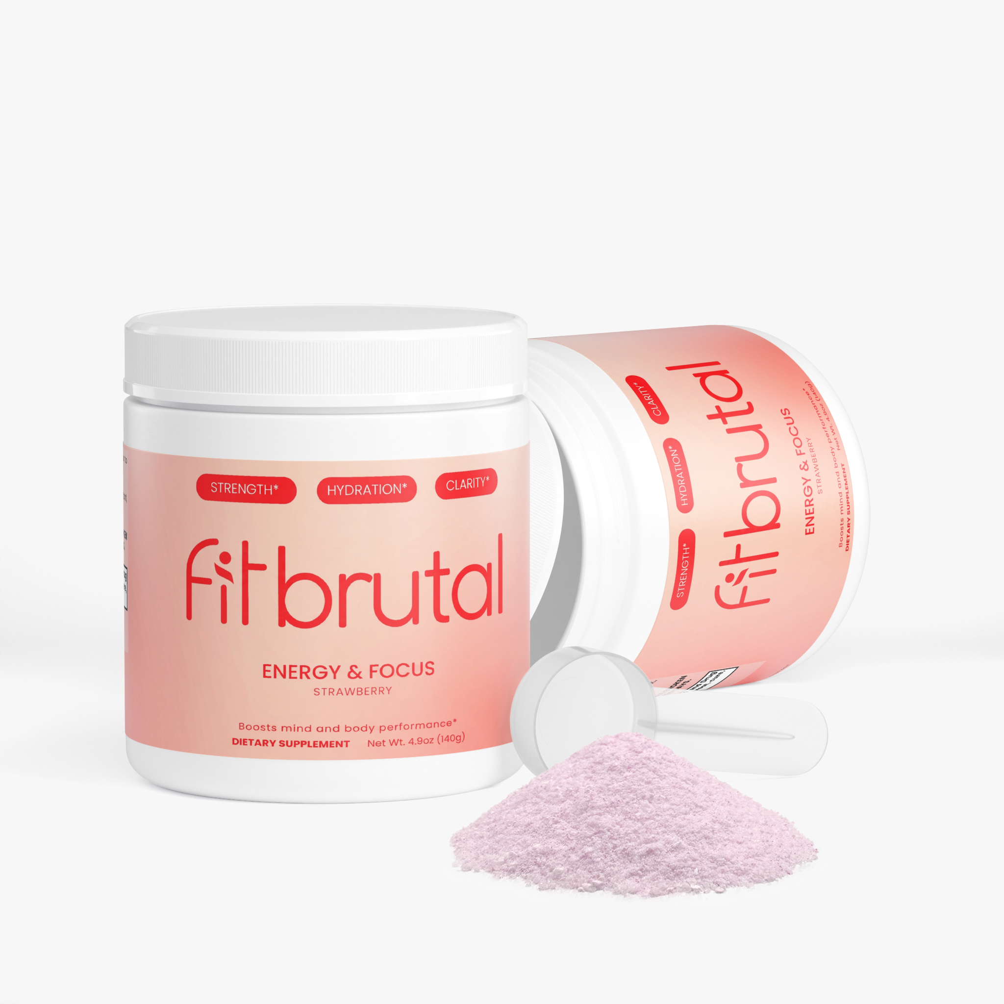 Energy Powder Strawberry