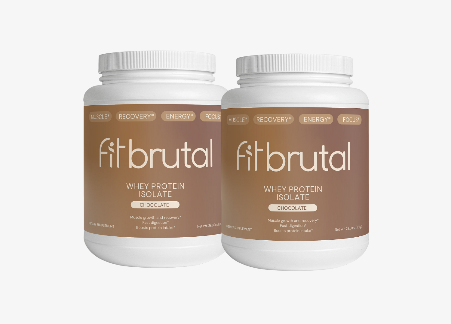 Duo Pack - Whey Protein Isolate (Chocolate)
