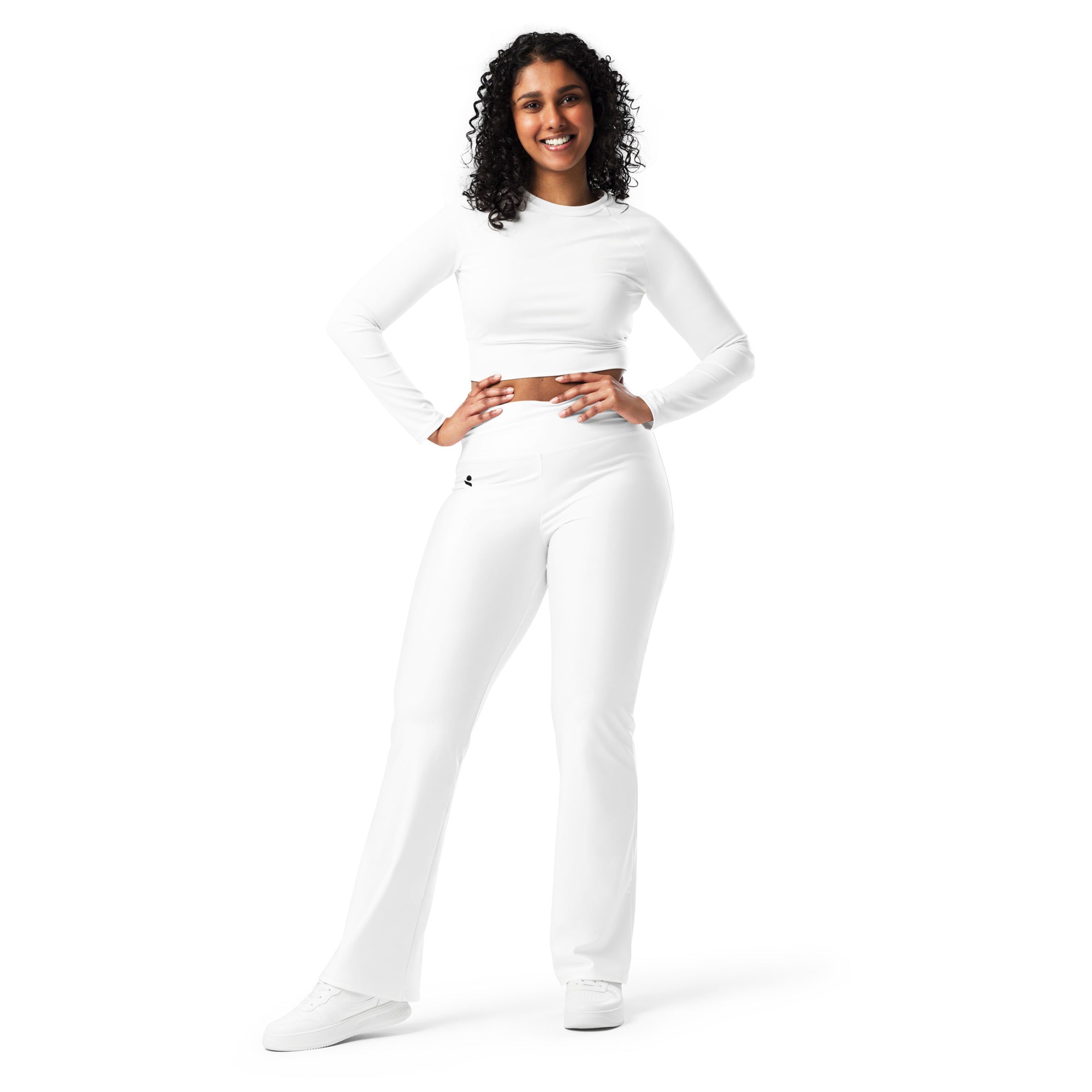 Leggins acampanados (blanco)