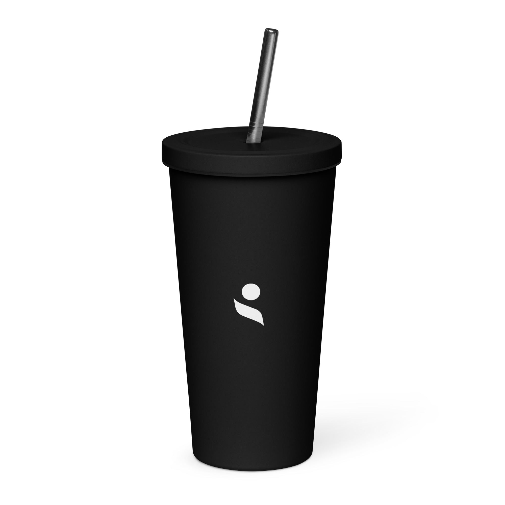 Vaso térmico con pajita